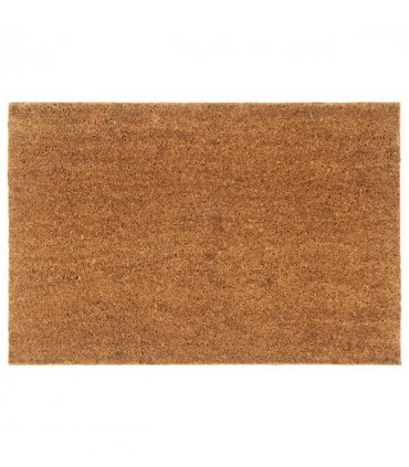 vidaXL Door Mat Natural 60x90 cm Tufted Coir — Size: 60 x 90 cm — V0671999606
