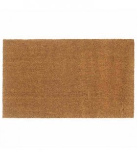 vidaXL Door Mat Natural 90x150 cm Tufted Coir — Size: 90 x 150 cm — V0671999608