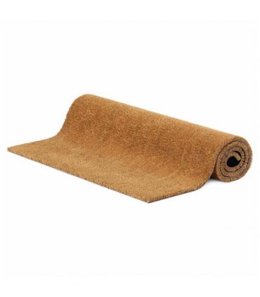 vidaXL Door Mat Natural 90x150 cm Tufted Coir — Size: 90 x 150 cm — V0671999608