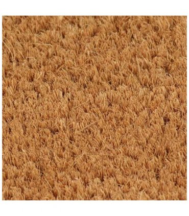 vidaXL Door Mat Natural 90x150 cm Tufted Coir — Size: 90 x 150 cm — V0671999608