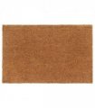 vidaXL Door Mat Natural 65x100 cm Tufted Coir — Size: 65 x 100 cm — V0671999609