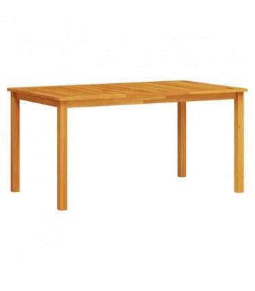 vidaXL Garden Dining Set 5 pcs Brown Solid Acacia Wood — Size: 150 cm table length