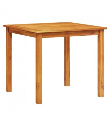 vidaXL Garden Dining Set 3 pcs Brown Solid Acacia Wood — Size: 85 cm table length