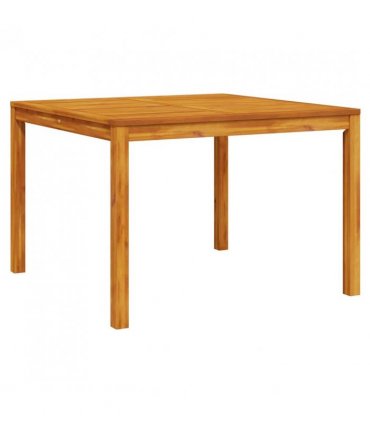 vidaXL Garden Dining Set 5 pcs Brown Solid Acacia Wood — Size: 85 cm table length — V0671999642
