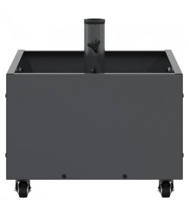 vidaXL Parasol Base Manual Anthracite 45 x 45 x 45 cm Steel