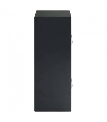 vidaXL Digital Safe with Lock Dark grey 35 x 31 x 80 cm Steel