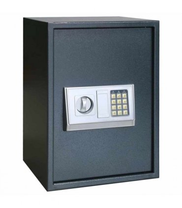 vidaXL Digital Safe with Lock Dark grey 35 x 31 x 50 cm Steel