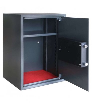vidaXL Digital Safe with Lock Dark grey 35 x 31 x 50 cm Steel