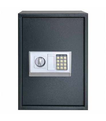 vidaXL Digital Safe with Lock Dark grey 35 x 31 x 50 cm Steel