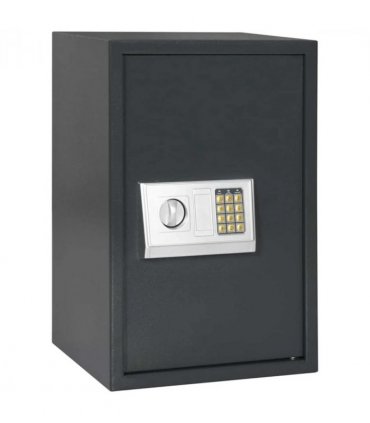 vidaXL Digital Safe with Lock Dark grey 40 x 35 x 60 cm Steel