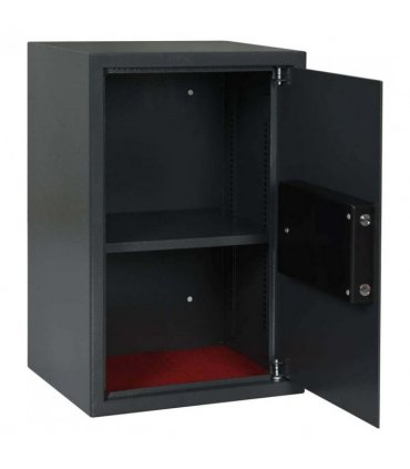 vidaXL Digital Safe with Lock Dark grey 40 x 35 x 60 cm Steel