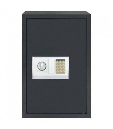 vidaXL Digital Safe with Lock Dark grey 40 x 35 x 60 cm Steel