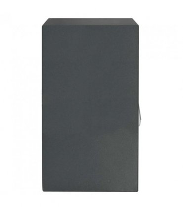 vidaXL Digital Safe with Lock Dark grey 40 x 35 x 60 cm Steel