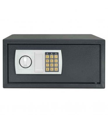 vidaXL Digital Safe with Lock Dark grey 42 x 37 x 20 cm Steel