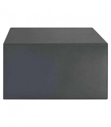 vidaXL Digital Safe with Lock Dark grey 42 x 37 x 20 cm Steel
