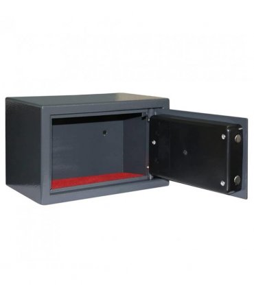 vidaXL Digital Safe with Lock Dark grey 31 x 20 x 20 cm Steel
