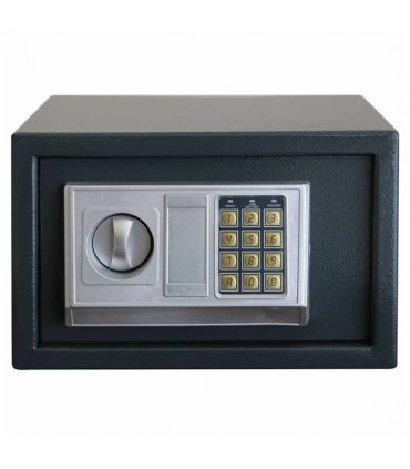 vidaXL Digital Safe with Lock Dark grey 31 x 20 x 20 cm Steel