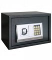 vidaXL Digital Safe with Lock Dark grey 35 x 25 x 25 cm Steel