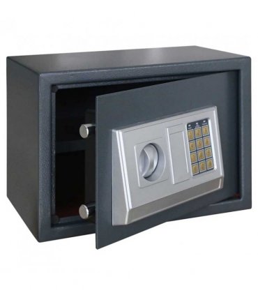 vidaXL Digital Safe with Lock Dark grey 35 x 25 x 25 cm Steel