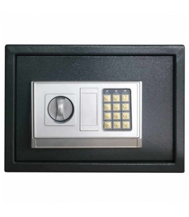 vidaXL Digital Safe with Lock Dark grey 35 x 25 x 25 cm Steel