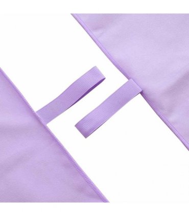 vidaXL Sports Towels 2 pcs Purple 200 x 100 cm Polyester and polyamide