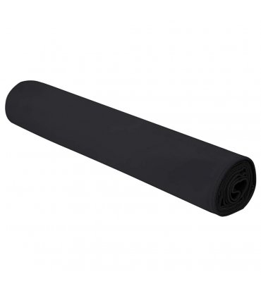 vidaXL Sports Towels 2 pcs Black 180 x 90 cm Polyester and polyamide