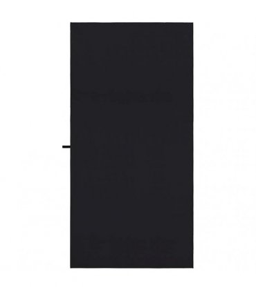vidaXL Sports Towels 2 pcs Black 180 x 90 cm Polyester and polyamide