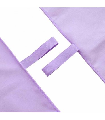 vidaXL Sports Towels 2 pcs Purple 140 x 70 cm Polyester and polyamide