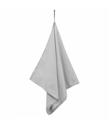 vidaXL Sports Towels 2 pcs Grey 100 x 50 cm Polyester and polyamide