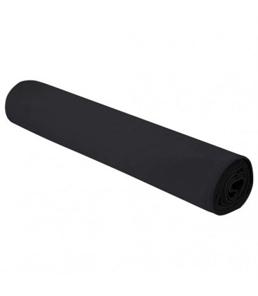 vidaXL Sports Towels 2 pcs Black 200 x 100 cm Polyester and polyamide