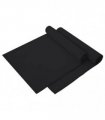 vidaXL Sports Towels 2 pcs Black 140 x 70 cm Polyester and polyamide