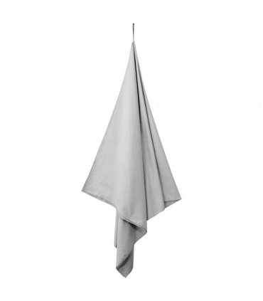 vidaXL Sports Towels 2 pcs Grey 180 x 90 cm Polyester and polyamide