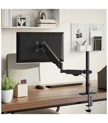 vidaXL Single Monitor Arm for Max 27 Inch Screen Gas Spring 10 kg — V0671999896