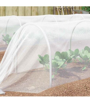 vidaXL Insect Net White 2 x 5 m Polyethylene