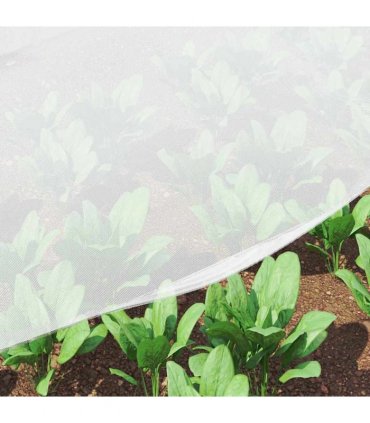 vidaXL Insect Net White 2 x 5 m Polyethylene