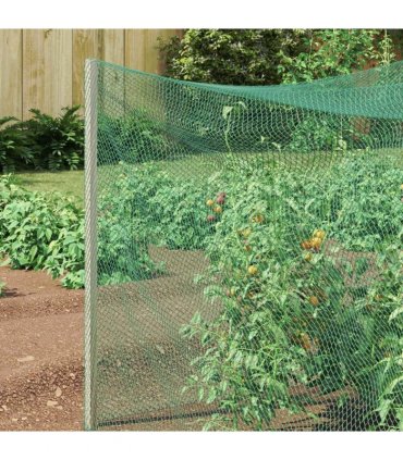 vidaXL Bird Protection Net Green 4 x 10 m Polyethylene