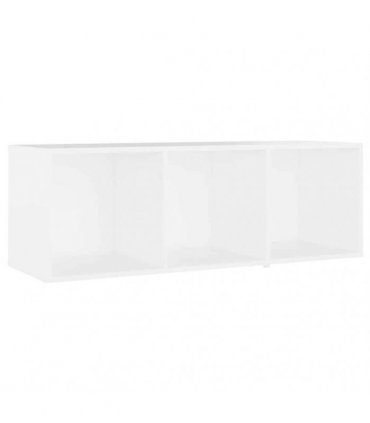 vidaXL TV Cabinets 2 pcs White 107x35x37 cm Engineered Wood — Size: 107 x 35 x 37 cm