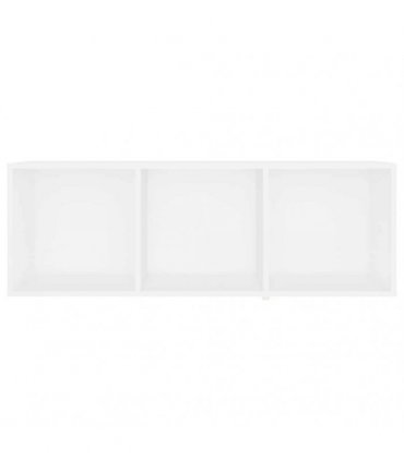 vidaXL TV Cabinets 2 pcs White 107x35x37 cm Engineered Wood — Size: 107 x 35 x 37 cm
