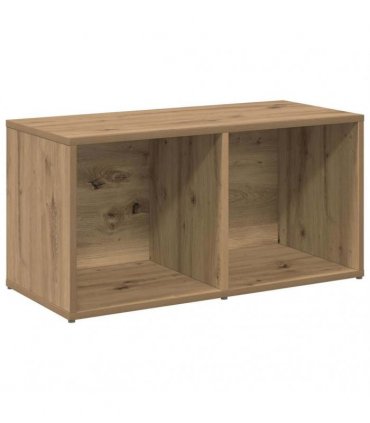 vidaXL TV Cabinet Set Wall-mounted 2 pcs Artisan Oak 37 x 35 x 72 cm — Size: 72 x 35 x 36.5 cm