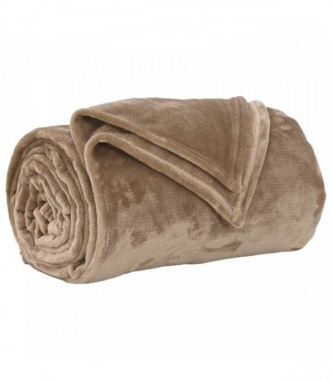 vidaXL Throw Blankets 6 pcs Camel 220 x 240 cm Fleece