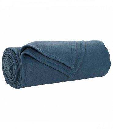 vidaXL Throw Blanket Navy Blue 200 x 150 cm Fleece — Size: 150 x 200 cm