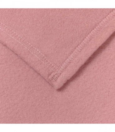 vidaXL Throw Blanket Pink 240 x 220 cm Fleece — Size: 220 x 240 cm — V0672002178