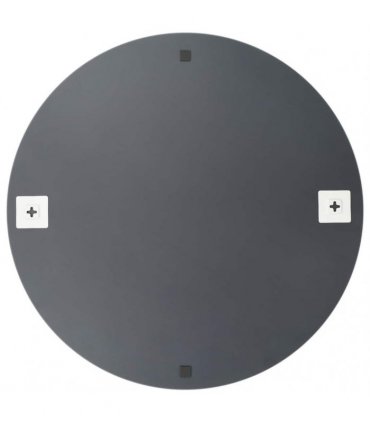 vidaXL Wall Mirrors 2 pcs 70 cm Round Glass — Size: Φ 70 cm
