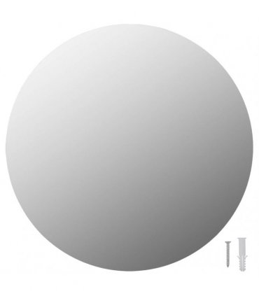 vidaXL Wall Mirrors 2 pcs 40 cm Round Glass — Size: Φ 40 cm