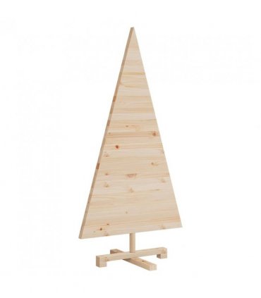 vidaXL Christmas Trees with Stand Natural 120 cm Solid pine wood — Colour: Natural (unfinished)