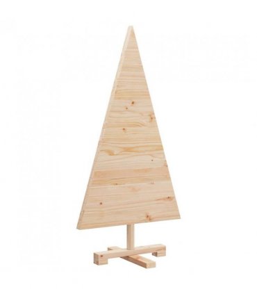 vidaXL Christmas Trees with Stand Natural 90 cm Solid pine wood — Colour: Natural (unfinished)