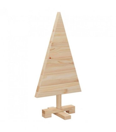 vidaXL Christmas Trees with Stand Natural 60 cm Solid pine wood — Colour: Natural (unfinished)