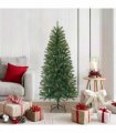 vidaXL Artificial Christmas Tree Green 150 cm PVC, PE and steel