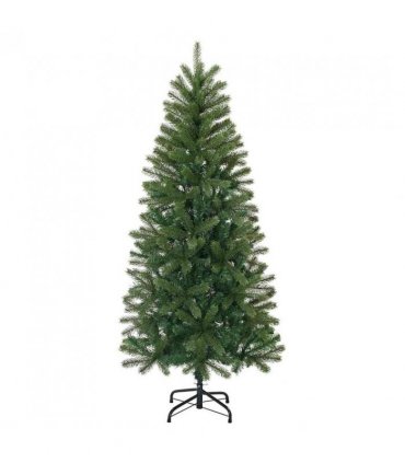 vidaXL Artificial Christmas Tree Green 150 cm PVC, PE and steel
