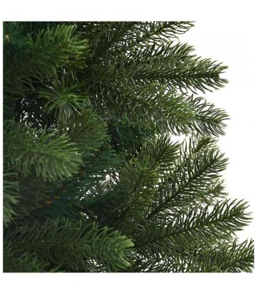 vidaXL Artificial Christmas Tree Green 180 cm PVC, PE and steel